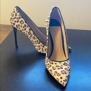 Stuart Weitzman Leopard Print Heels